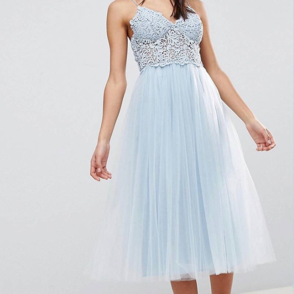 Blue formal/ prom dress